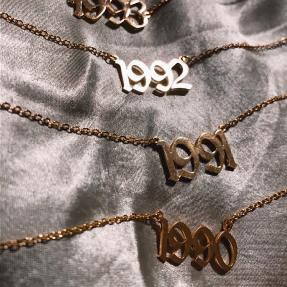 Birth Year Necklace - Picture 5 of 9